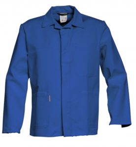 havep korte jas vest blauw