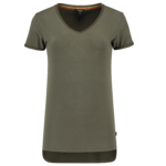 Tricorp - T-shirt Premium V Hals Dames - Afbeelding 2